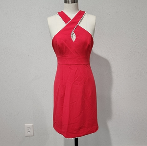 NWOT Trina‎ Turk Retro Mini Dress Coral